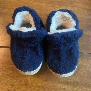 L.L.Bean Navy Booties EUC